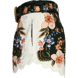 Berry Garden Twill Shorts