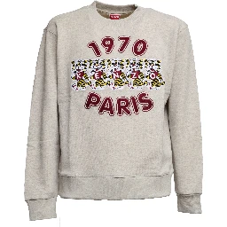 Kenzo Wild Tiger Embroidered Classic Sweatshirt
