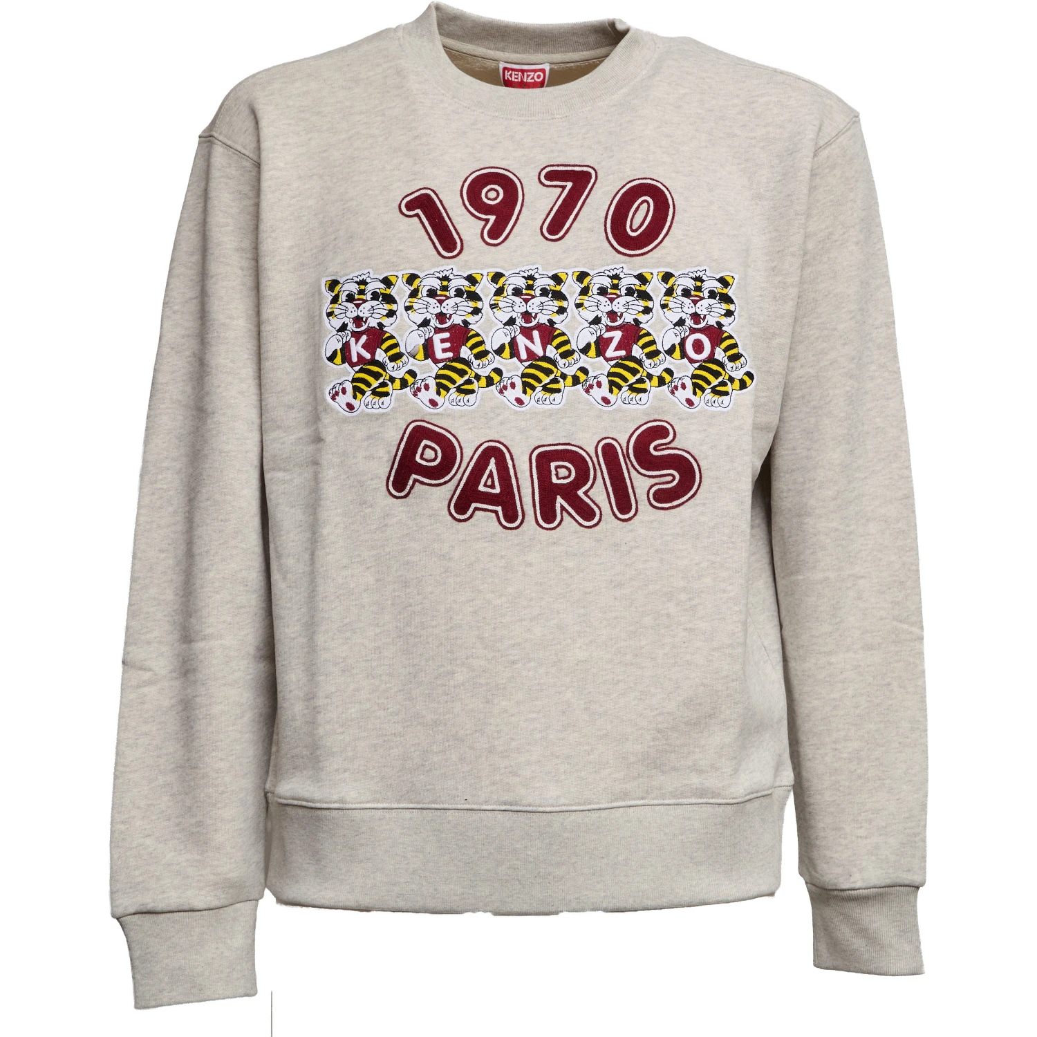 Kenzo Wild Tiger Embroidered Classic Sweatshirt