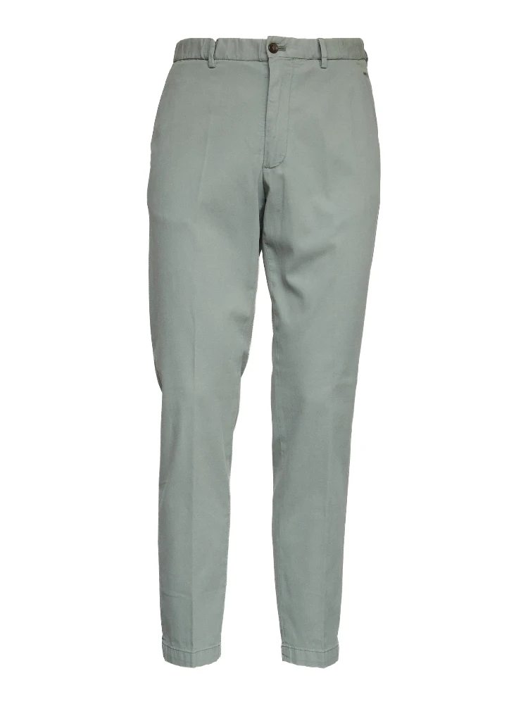 Pantaloni In Oxford Di Cotone