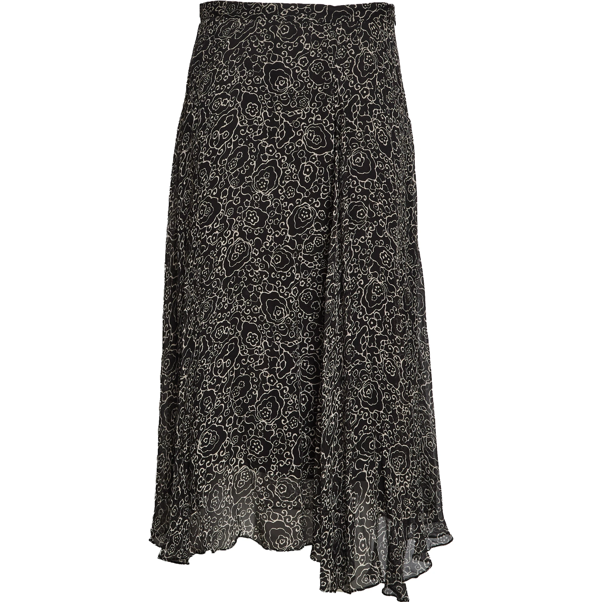Lycia Crinkled Chiffon Skirt