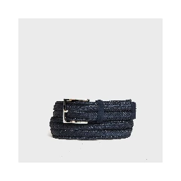 Cintura Elasticizzata Rope Elast In Lino