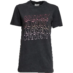 Zoeline Washed Logo Tee-Shirt