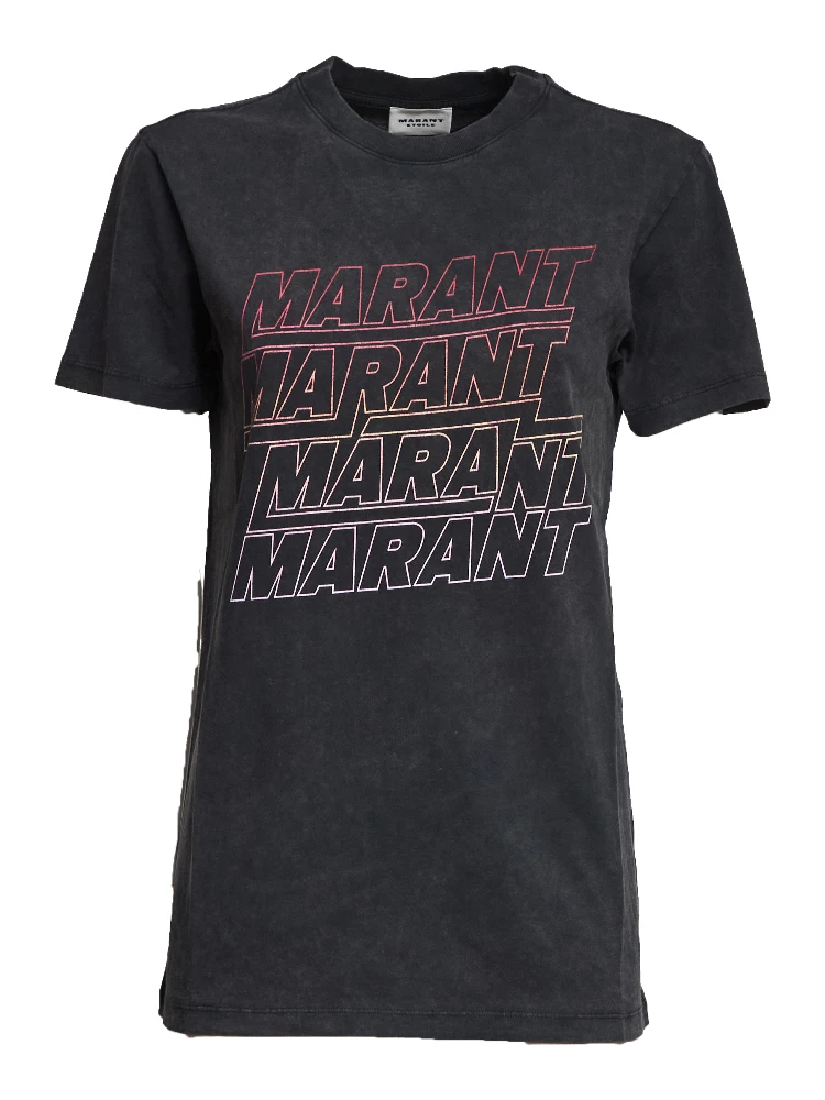 Zoeline Washed Logo Tee-Shirt