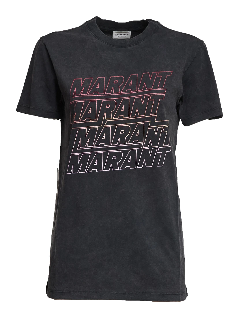 Zoeline Washed Logo Tee-Shirt