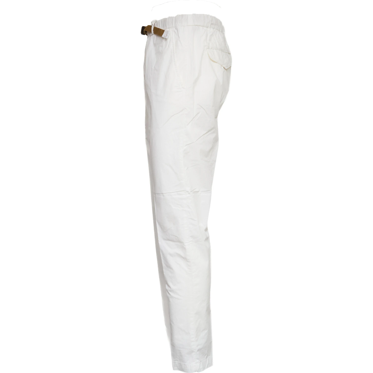 Pantaloni Lunghi In Tela Panaché Con Coulisse