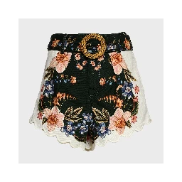 Berry Garden Twill Shorts