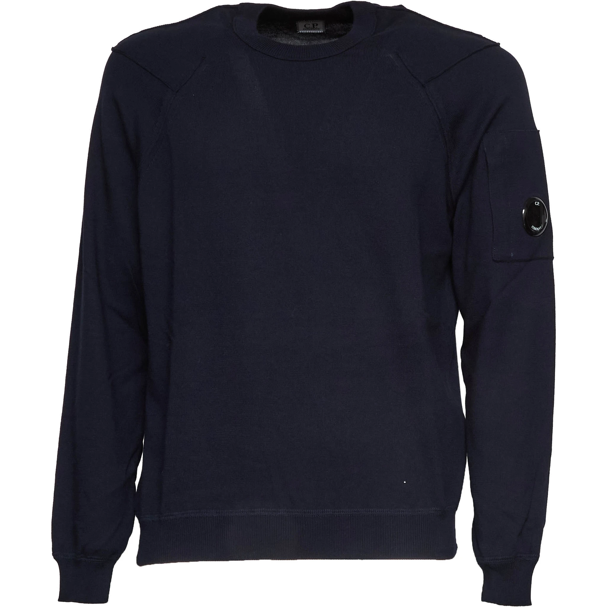 Cotton Sea Island Crewneck Lens Knit