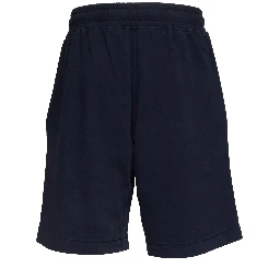 Malfilè Fleece In Jogger Style Sweatshirt Fabric Shorts