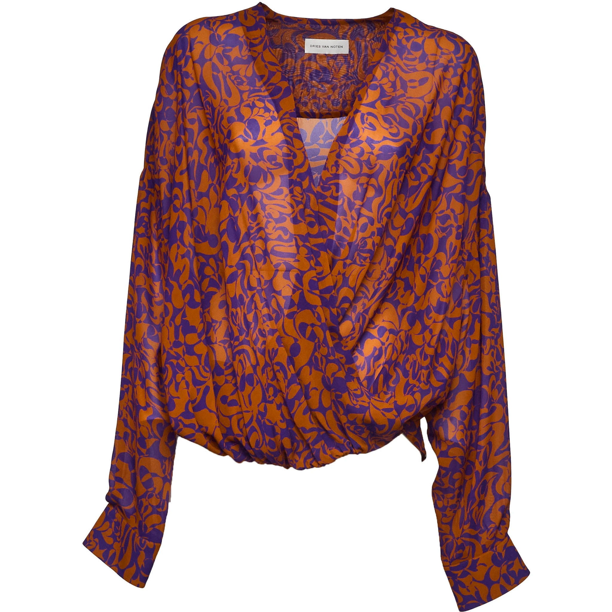 Camiel Dotted Squiggle Print Shirt