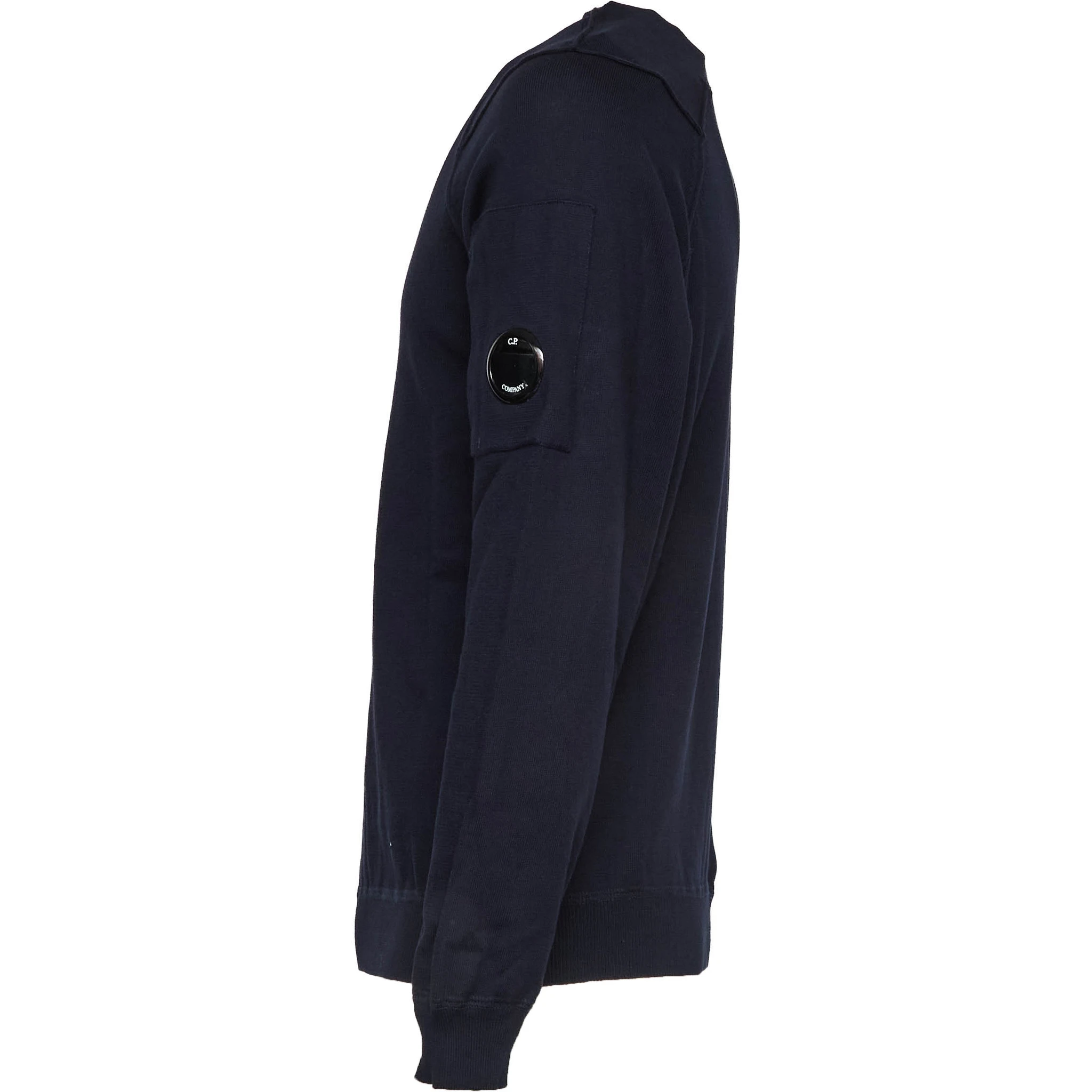 Cotton Sea Island Crewneck Lens Knit