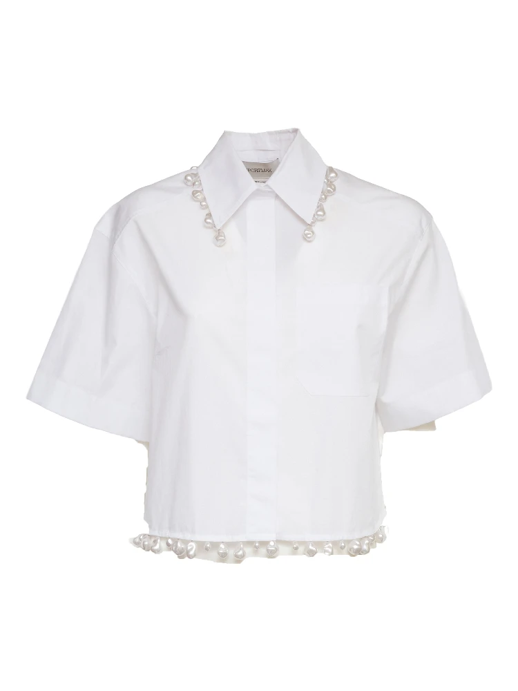 Camicia Cognac Manica Corta