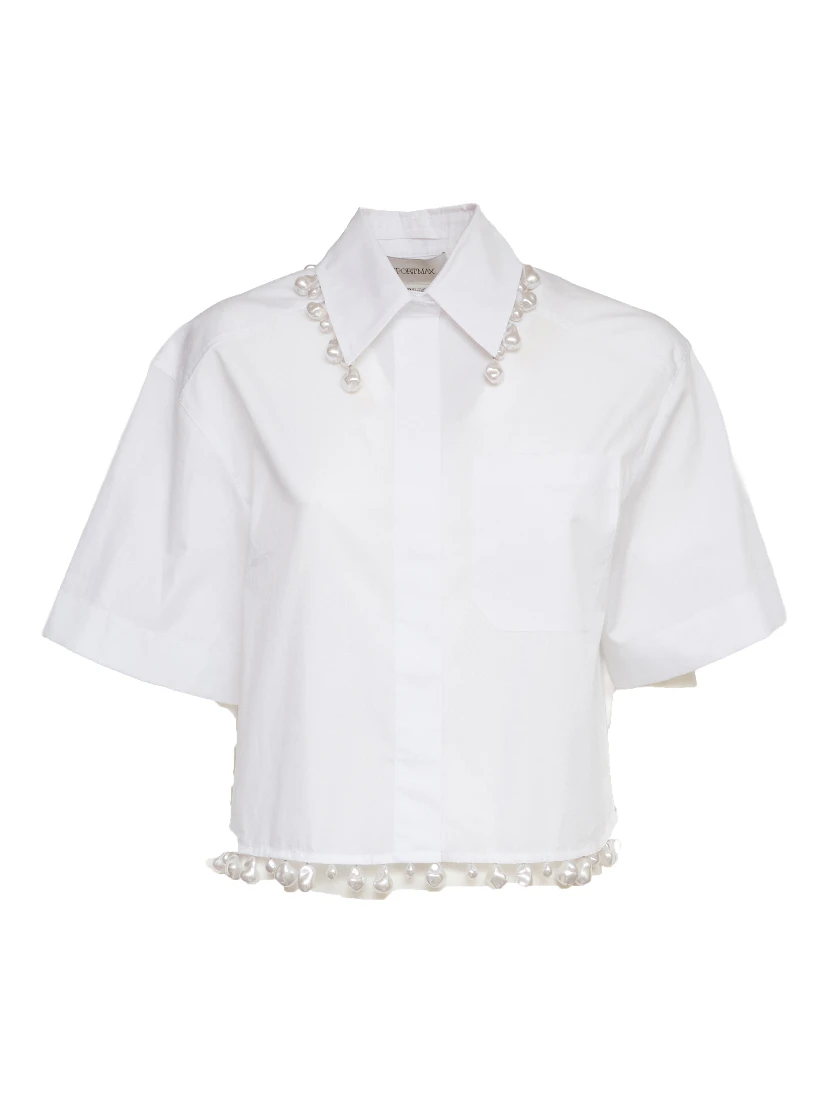 Camicia Cognac Manica Corta