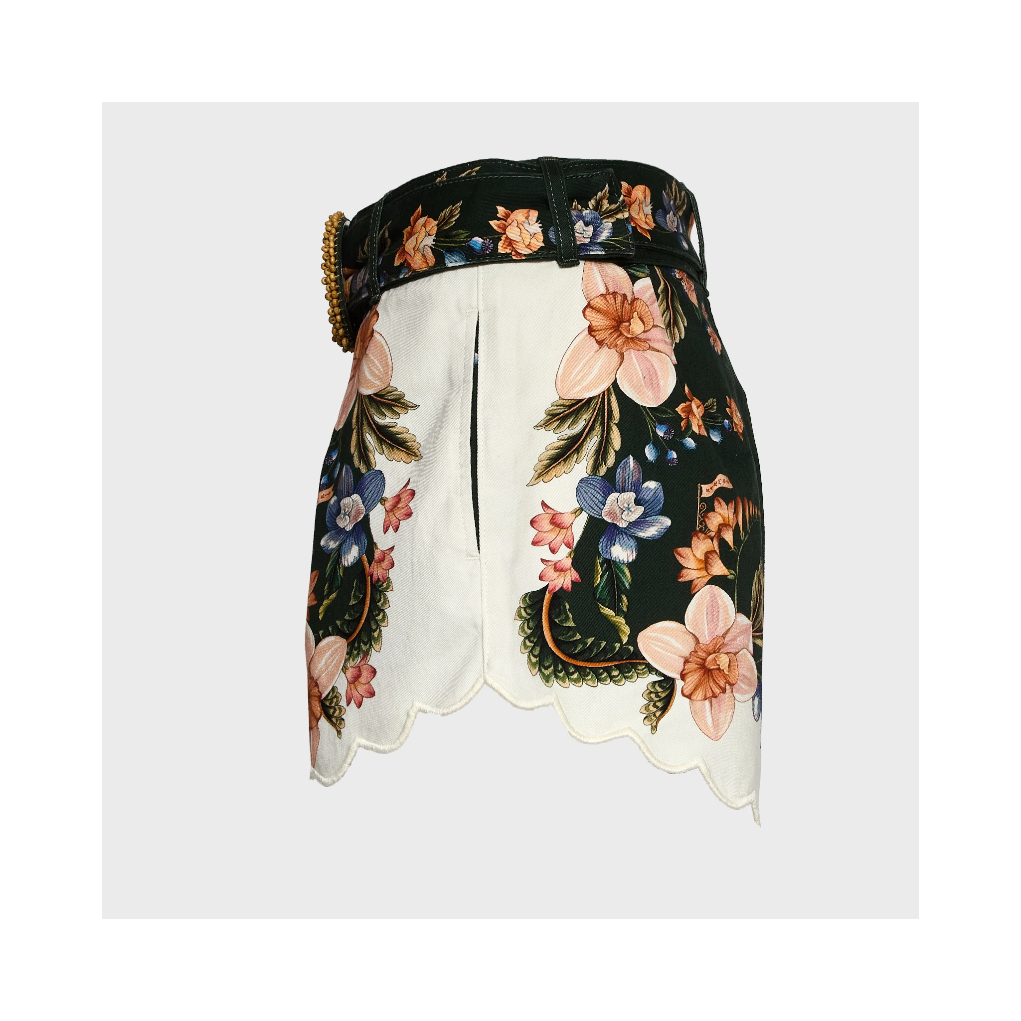 Berry Garden Twill Shorts
