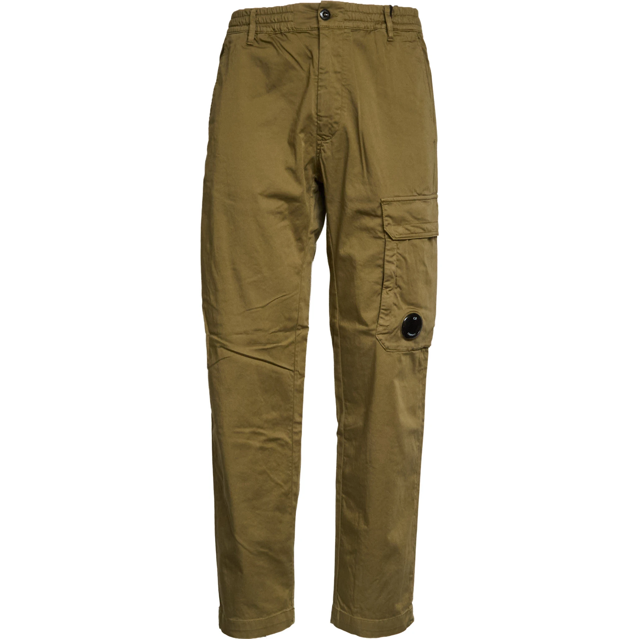 Stretch Sateen Regular Cargo Pants