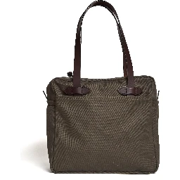 Tote Bag With Zipper Luggage Twill