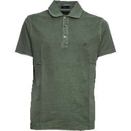 Polo In Jersey Garment Dyed