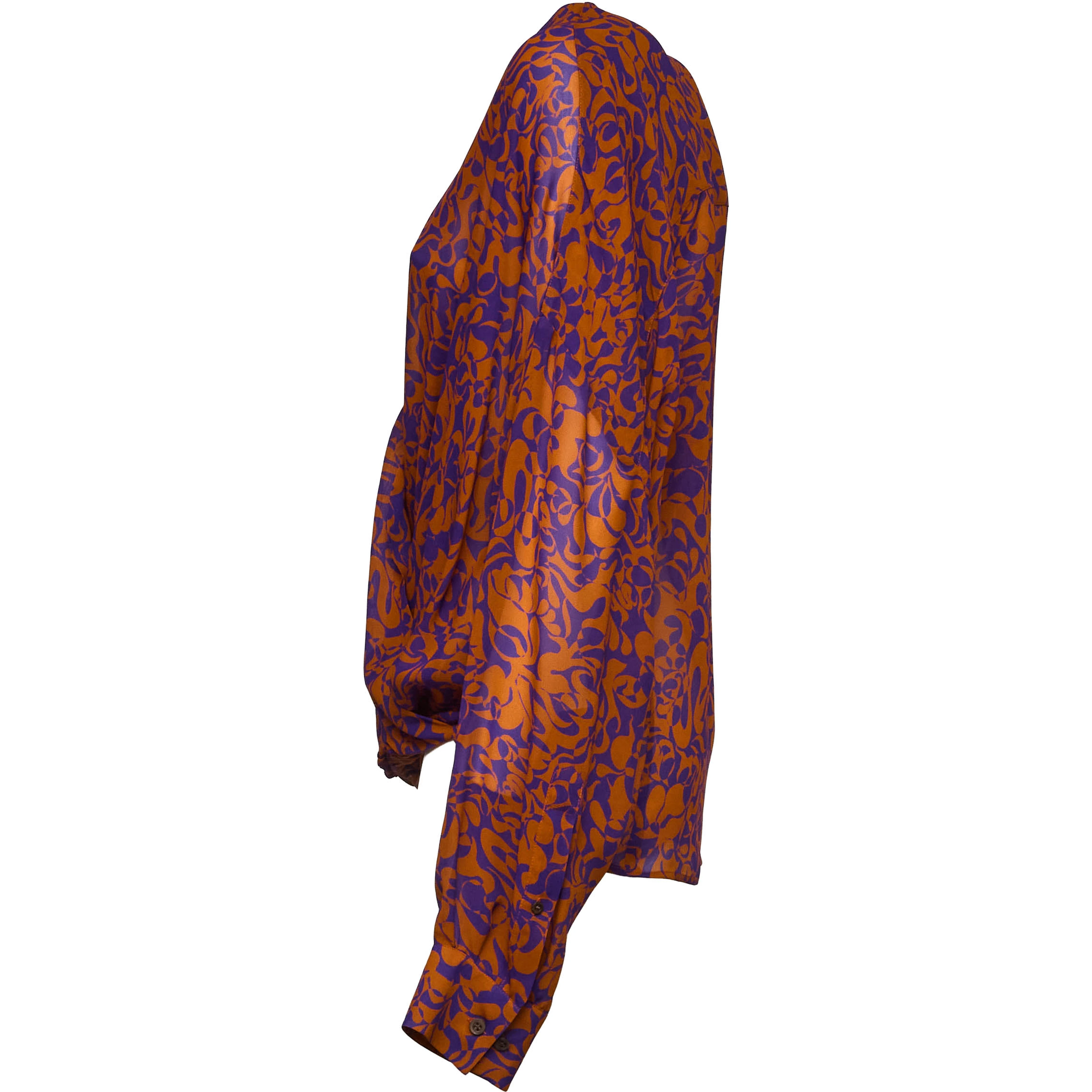 Camiel Dotted Squiggle Print Shirt