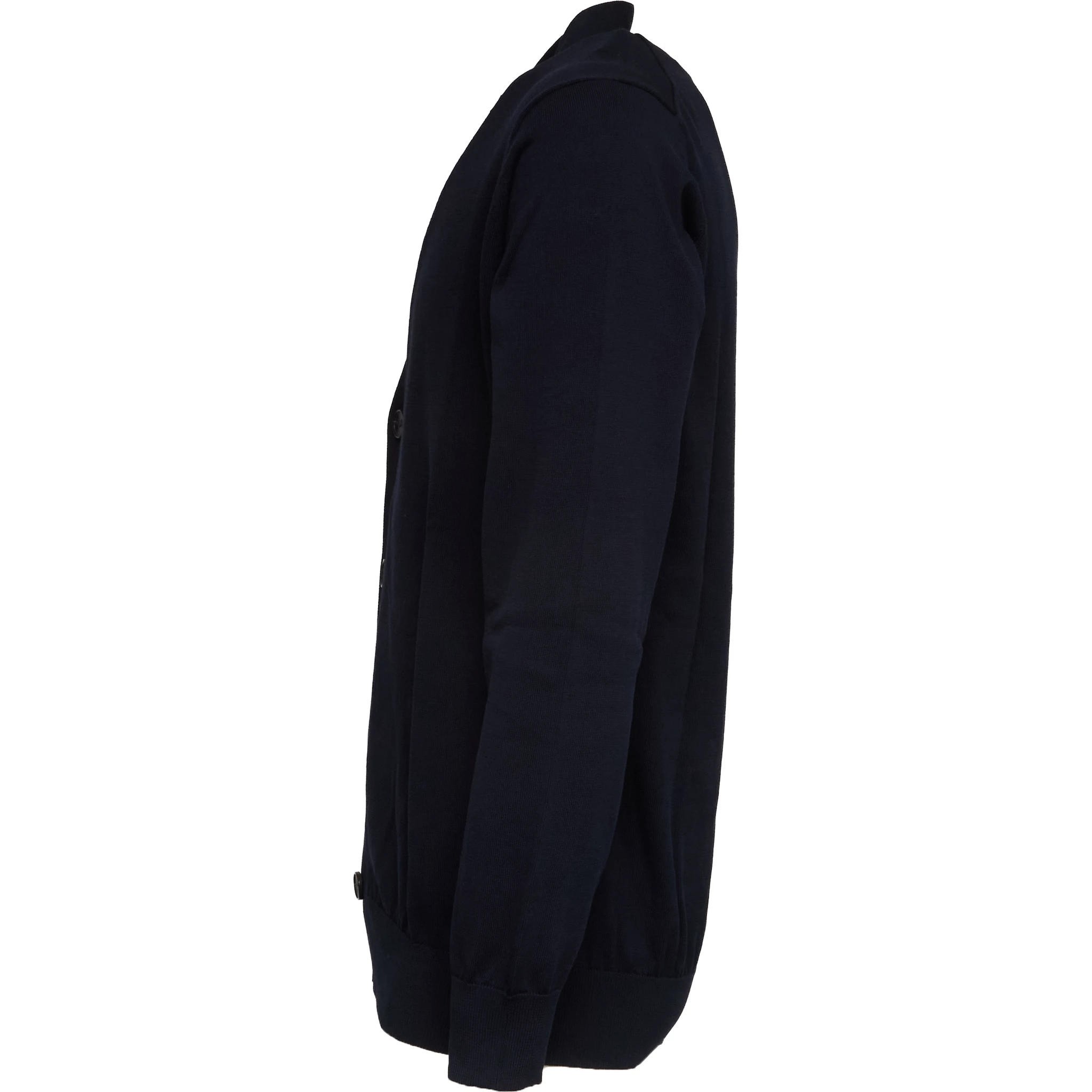 Cardigan In Crêpe Di Cotone