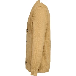 Cardigan In Crêpe Di Cotone