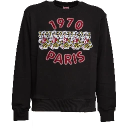 Kenzo Wild Tiger Embroidered Classic Sweatshirt