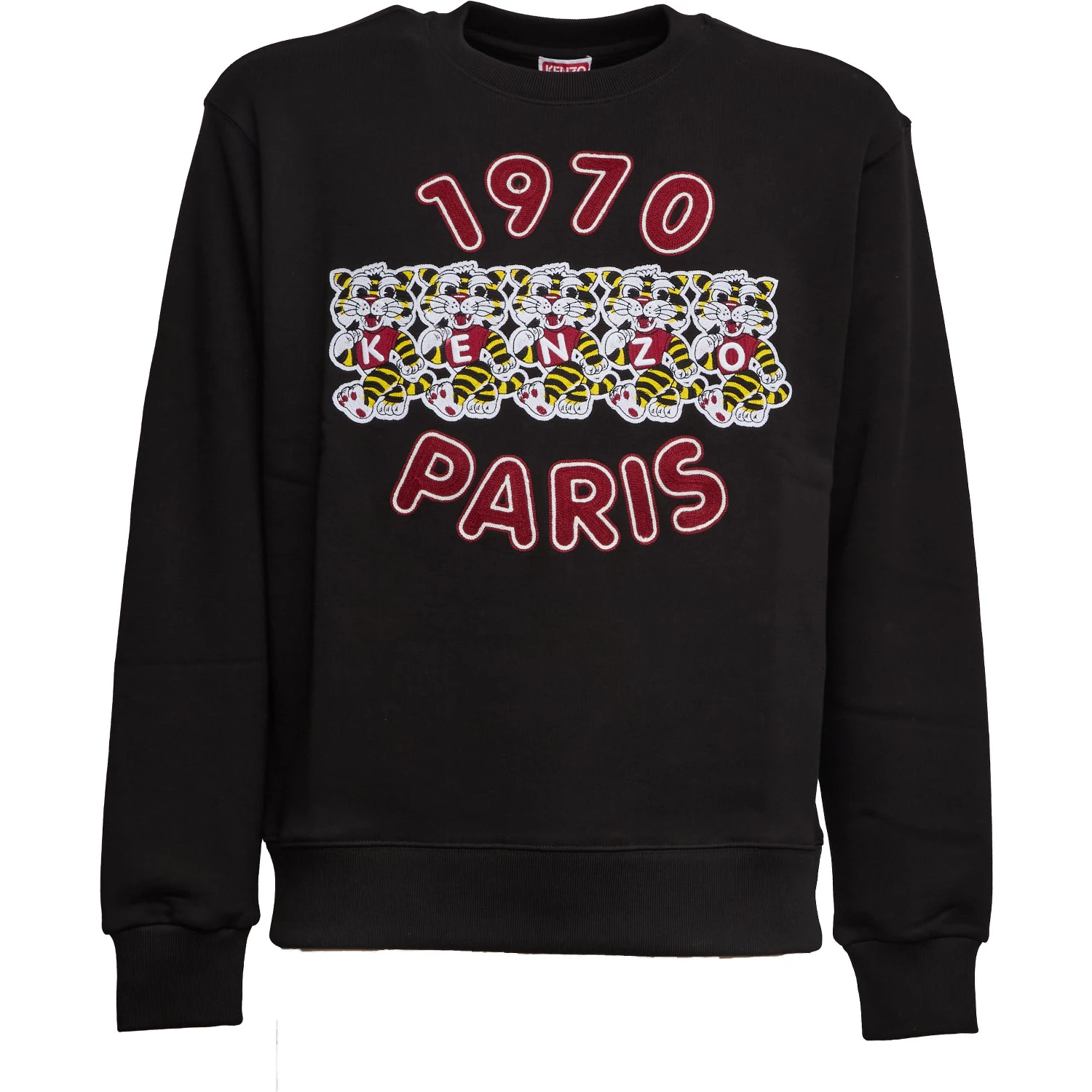 Kenzo Wild Tiger Embroidered Classic Sweatshirt