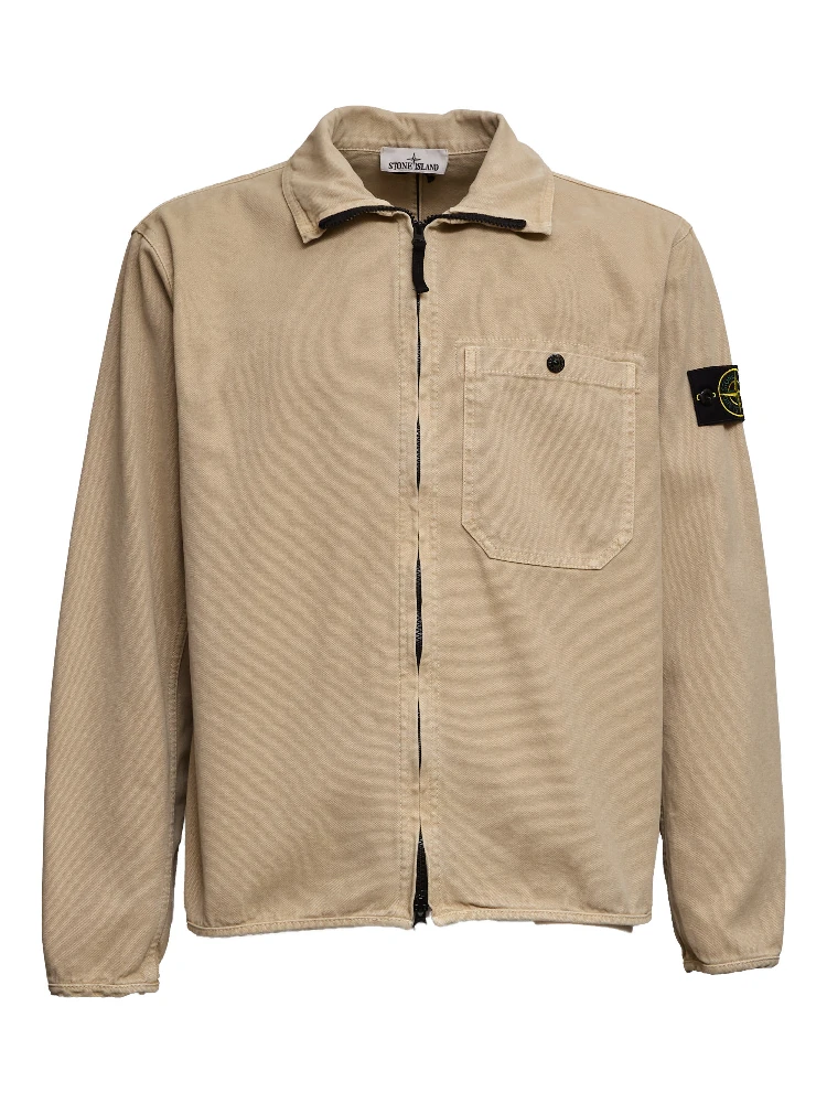 Overshirt Organic Panama Cotton Old Effect