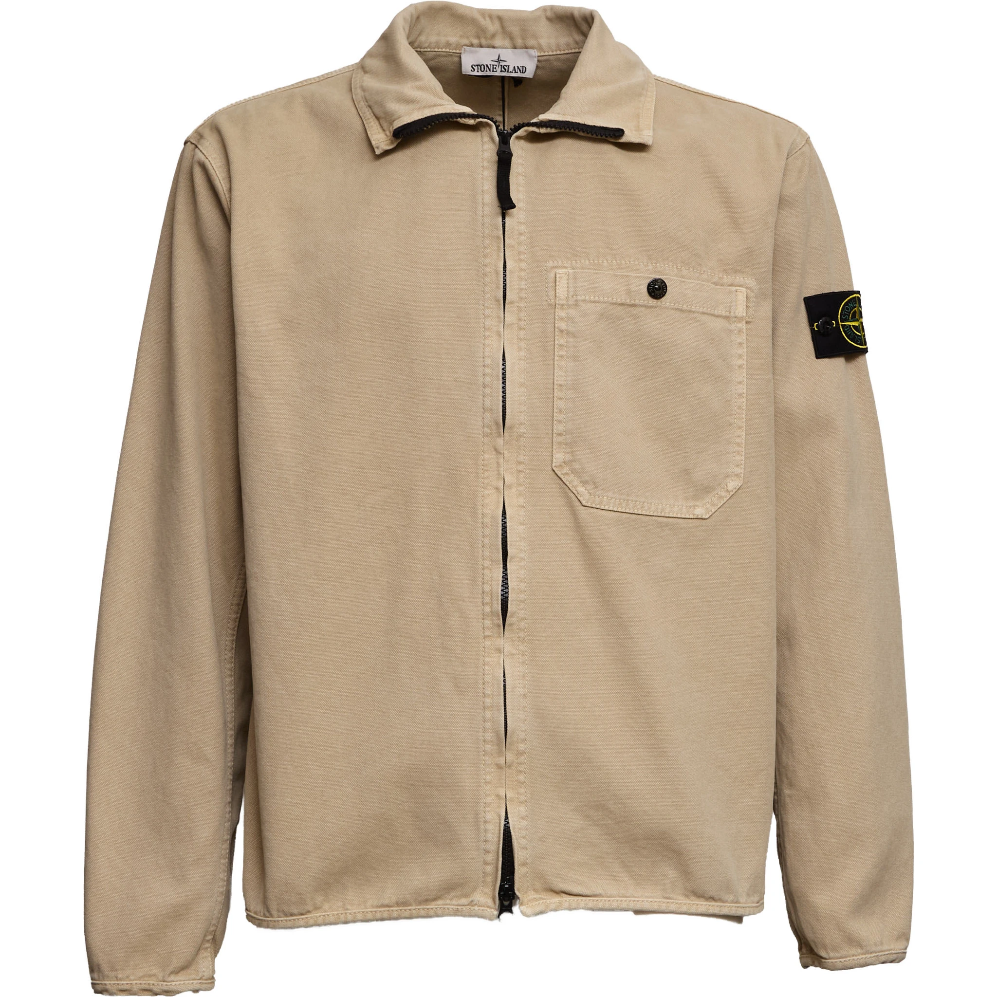 Overshirt Organic Panama Cotton Old Effect