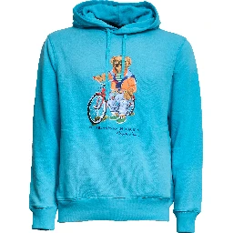 Felpa Polo Bear Con Cappuccio