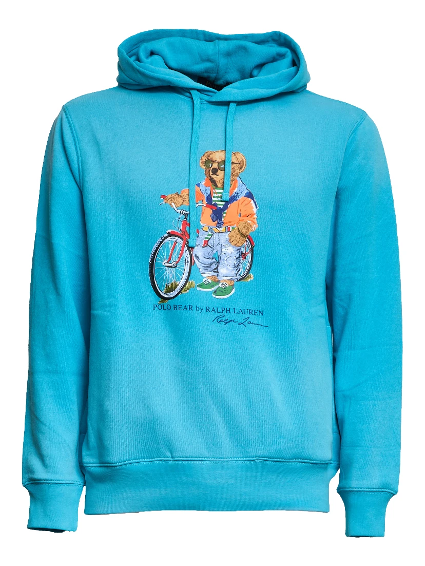 Felpa Polo Bear Con Cappuccio