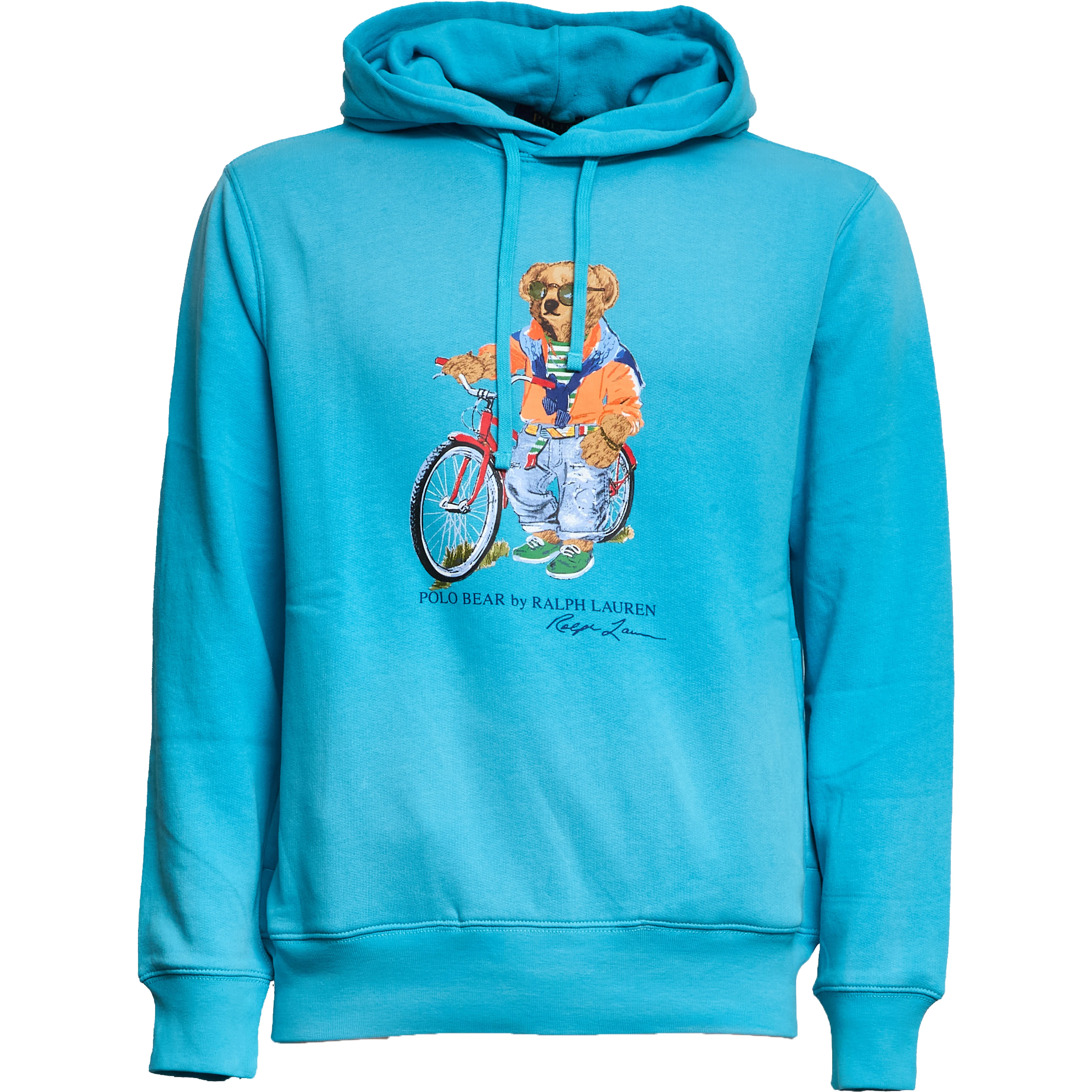 Felpa Polo Bear Con Cappuccio