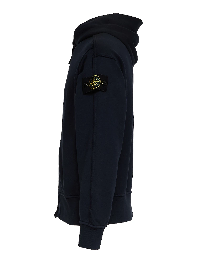 Felpa Con Cappuccio, Zip In Cotone alternative