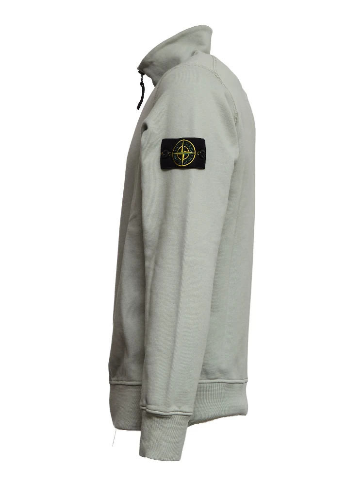 Felpa Mezza Zip Organic Cotton Fleece alternative