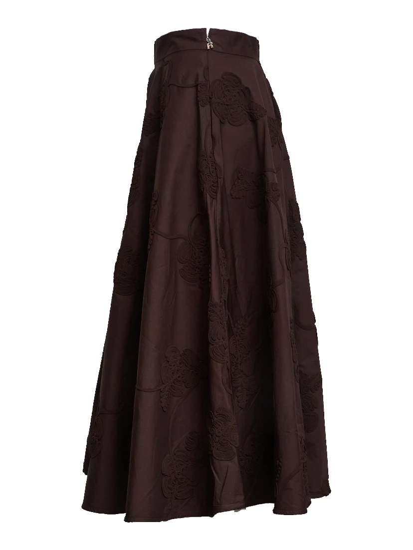 Berty Sun Flower Maxi Skirt