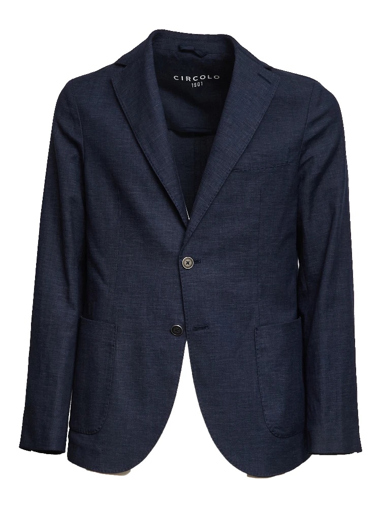 Blazer Monopetto Cotone, Lino