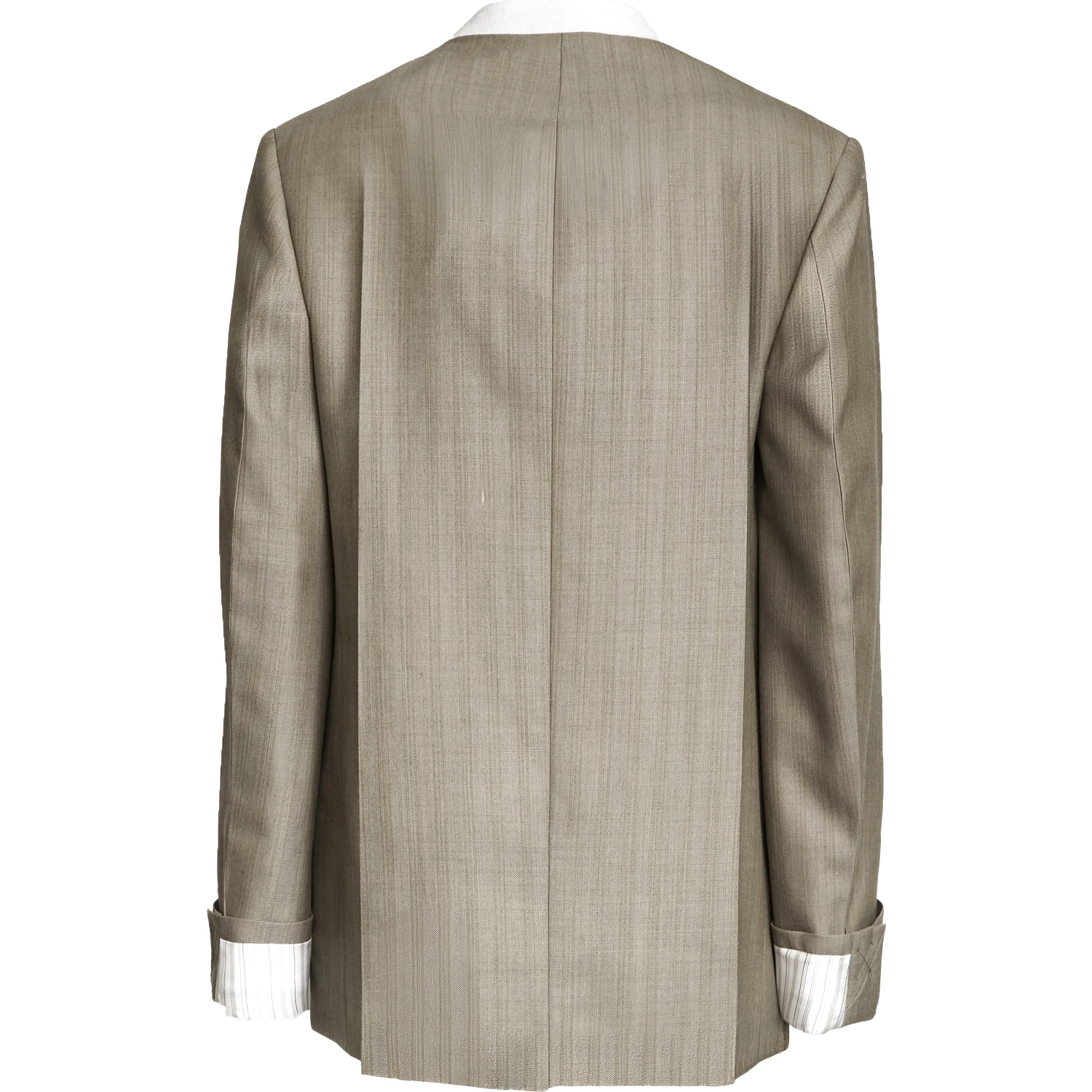 Collarless Jacket