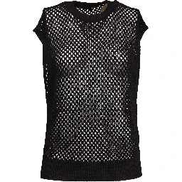 Gilet Regular In Cordonetto Traforato F.5