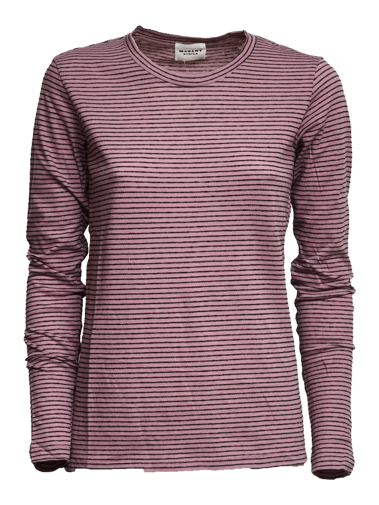 Kaaron Striped Linen Tee-Shirt