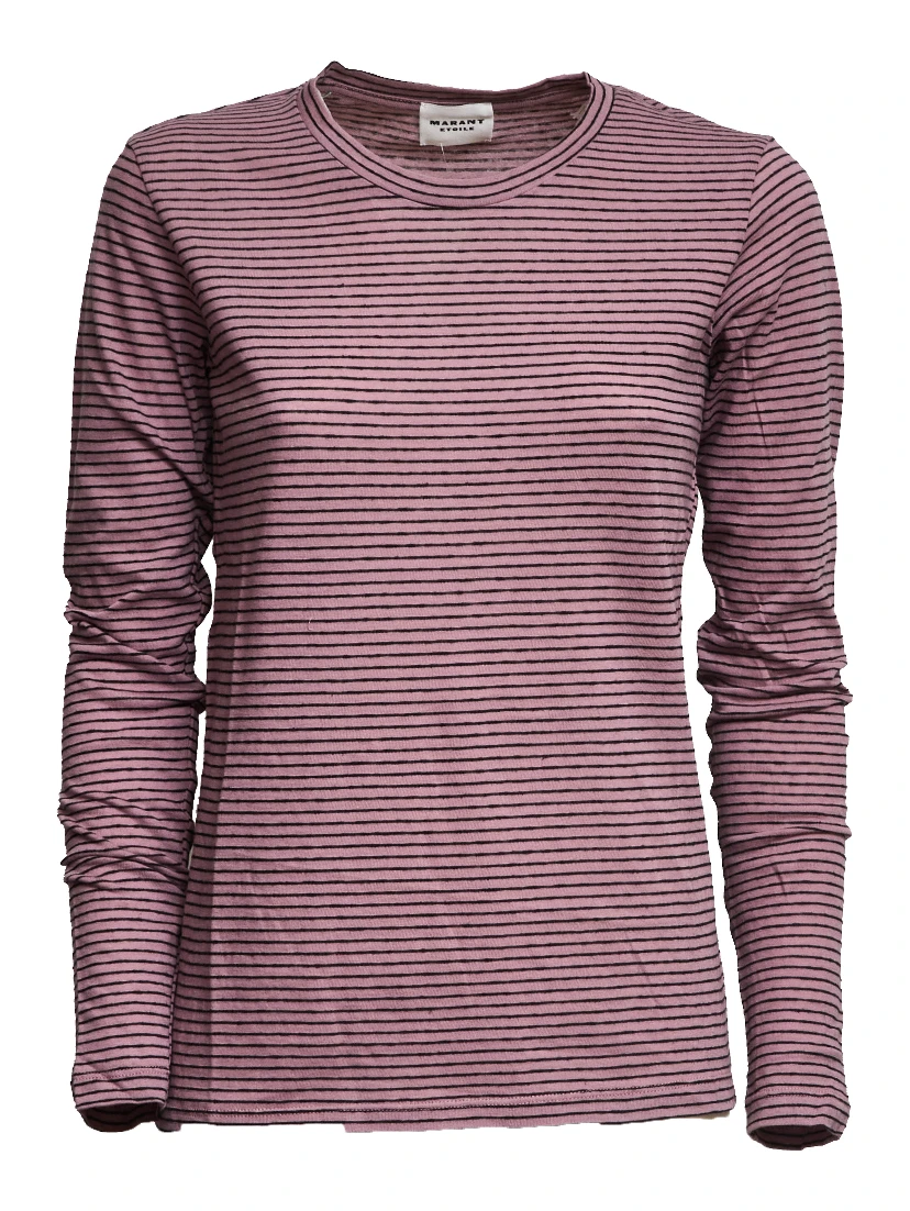 Kaaron Striped Linen Tee-Shirt
