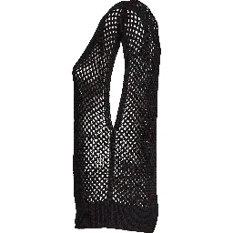 Gilet Regular In Cordonetto Traforato F.5