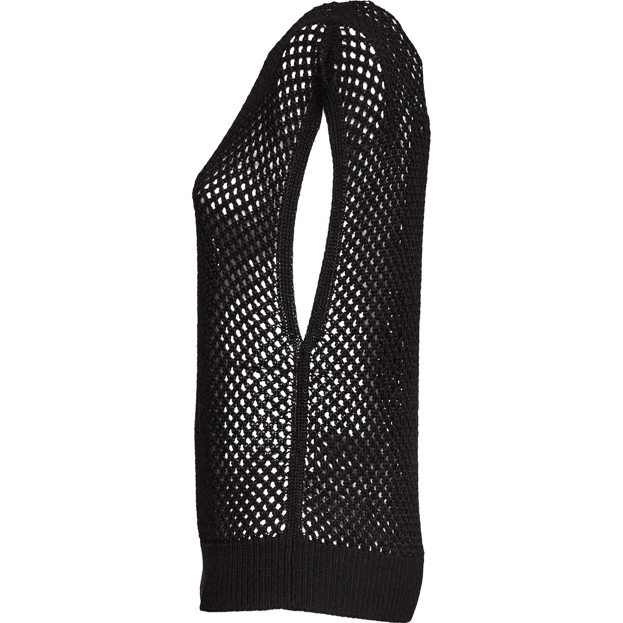 Gilet Regular In Cordonetto Traforato F.5