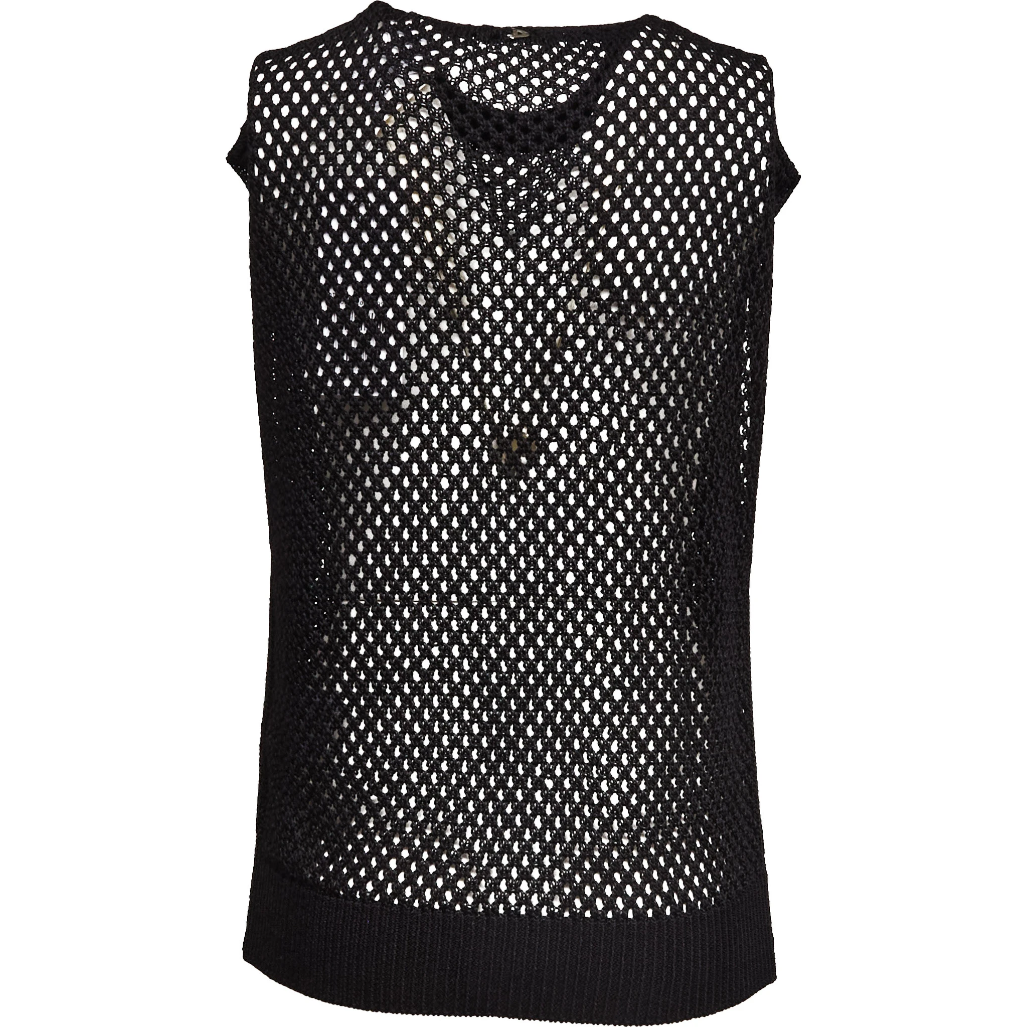 Gilet Regular In Cordonetto Traforato F.5