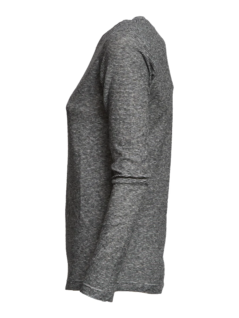 Kaaron Striped Linen Tee-Shirt