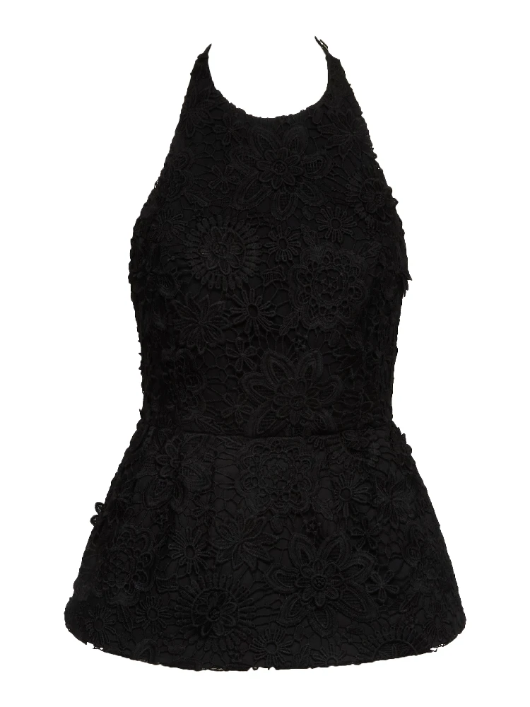 Jarot Lace Halter Top