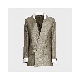 Collarless Jacket