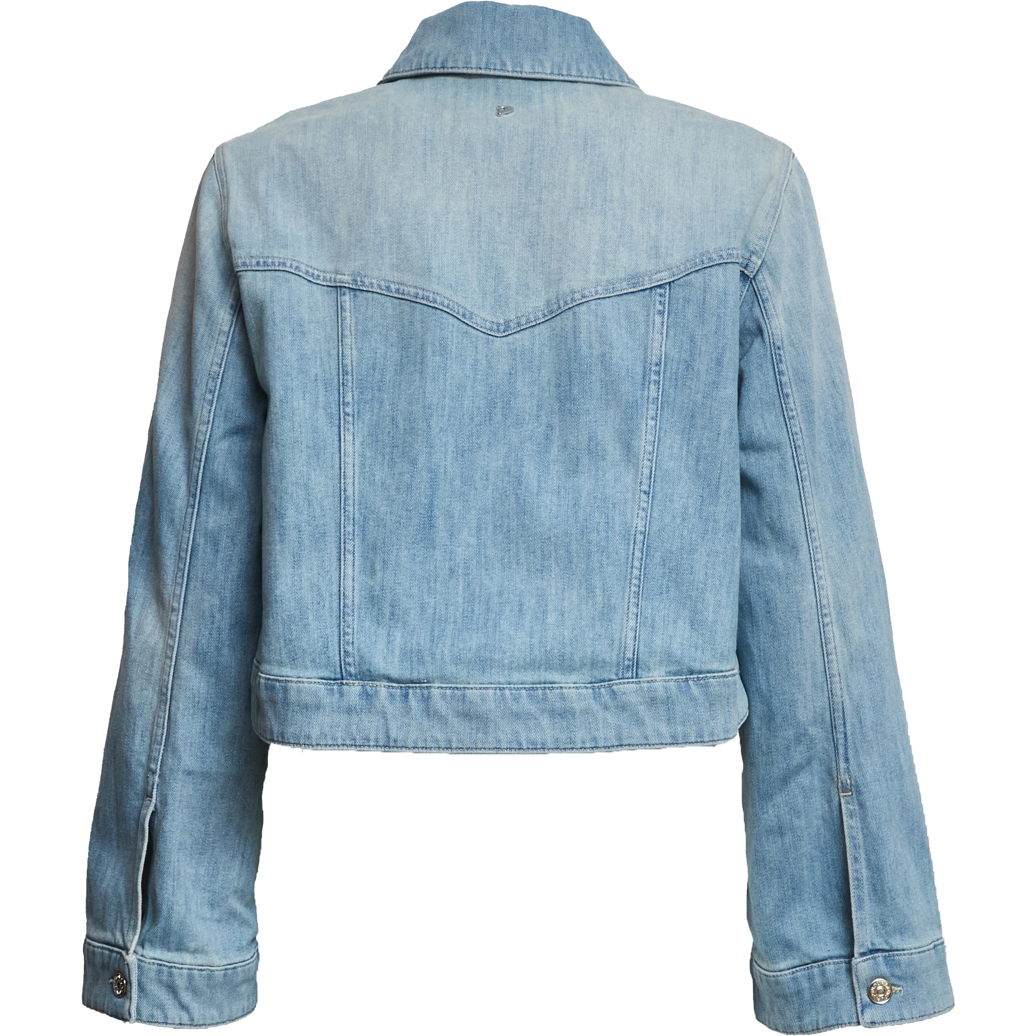 Giubbino Regular In Denim Stretch Blu 11 Oz