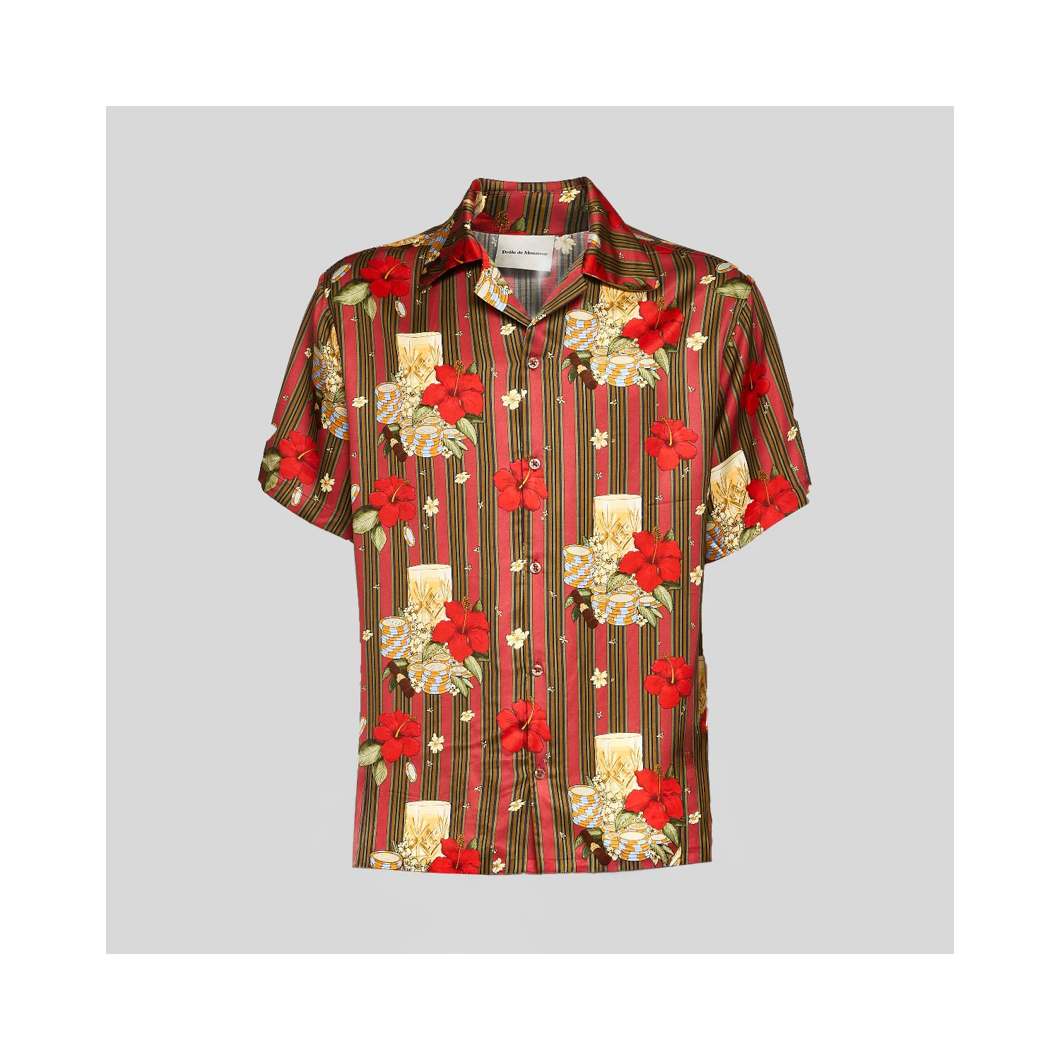 Chemise Hibiscus Club