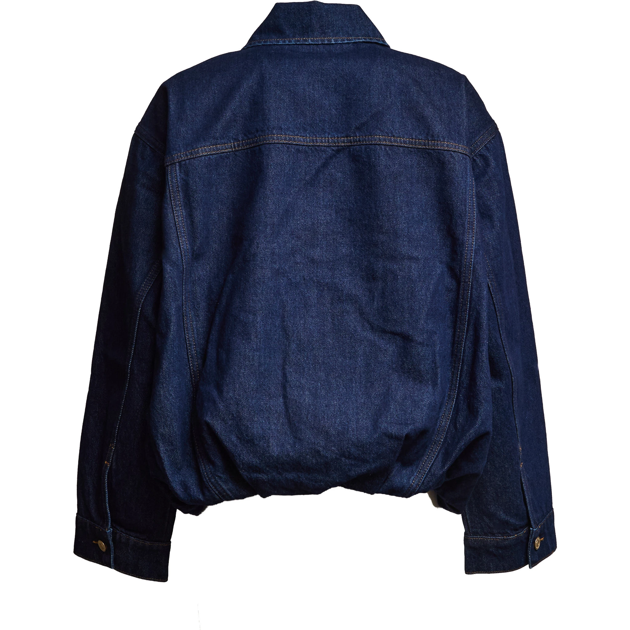 Gathered Jacket Indigo Soul