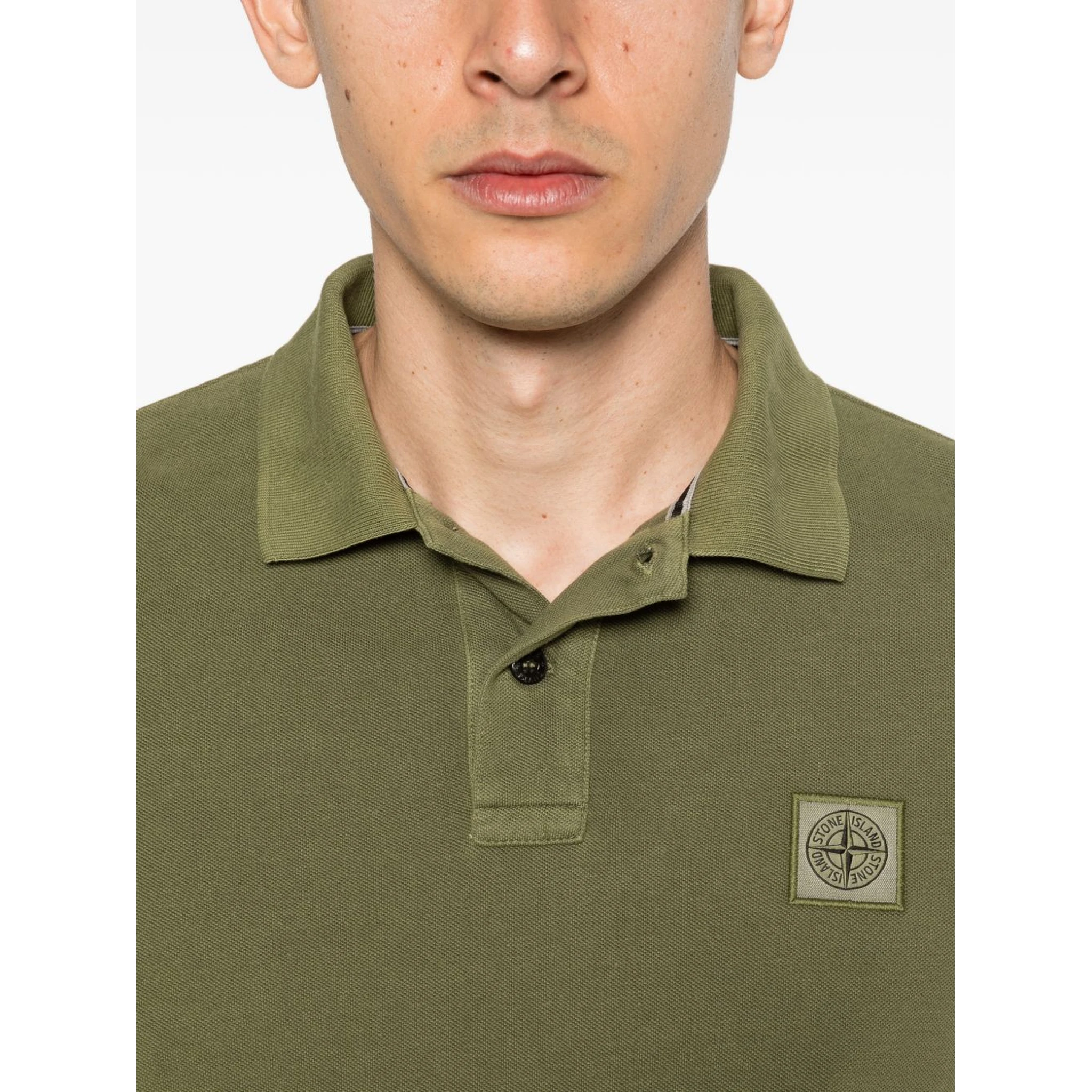 Stone Island T-shirts and Polos Green