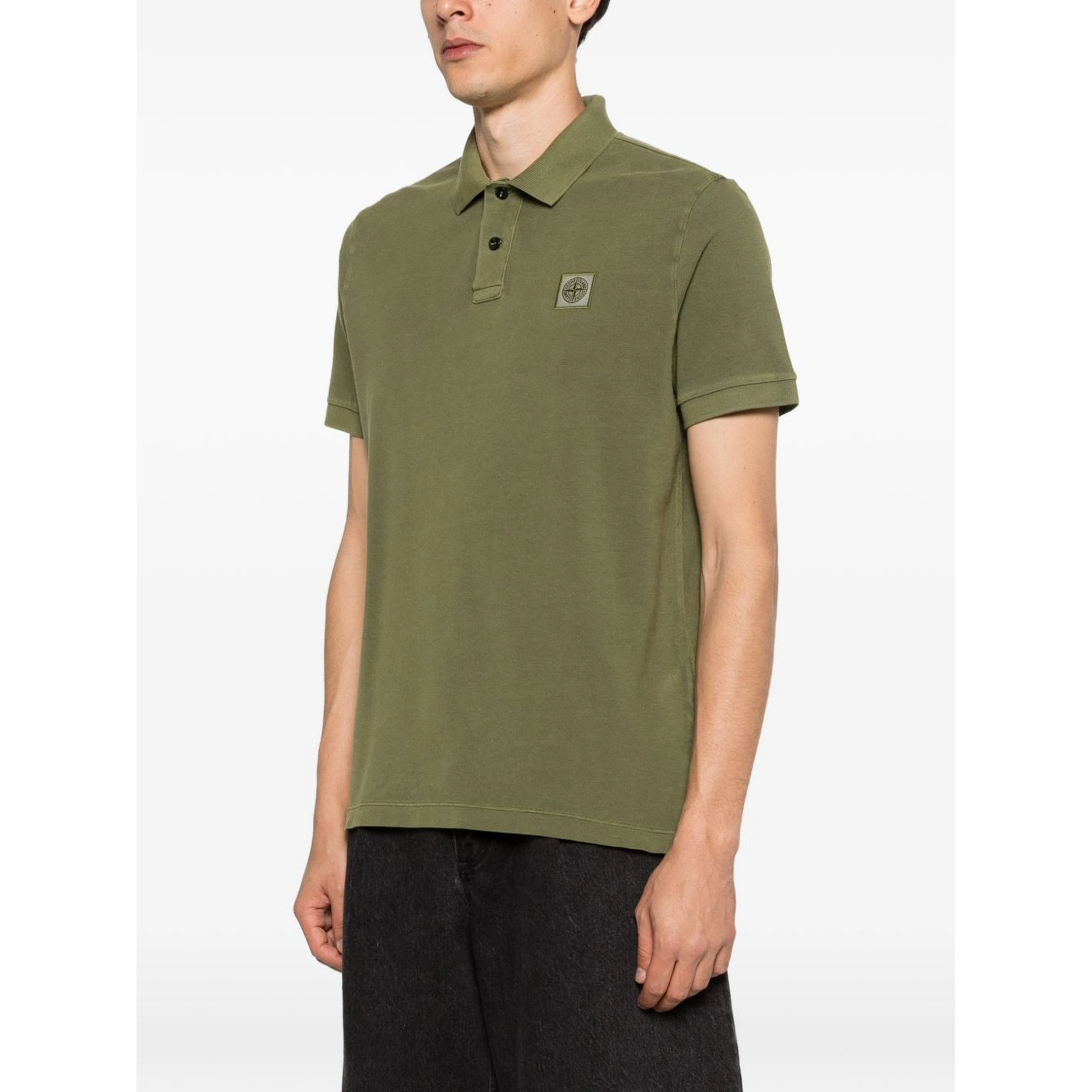 Stone Island T-shirts and Polos Green